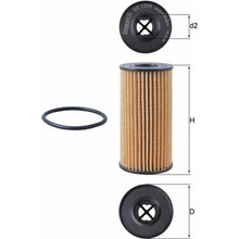 Olejový filter MAHLE ORIGINAL OX 1308D (OX1308D)