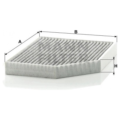MANN FILTER Kabinový filtr CUK 2450