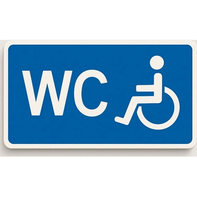 Traiva s.r.o WC pro invalidy Verze: Plast 190 x 90 mm tl. 0.5 mm - Kód: 03225