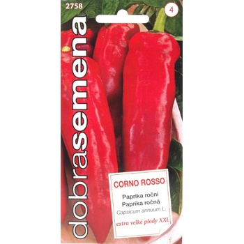 Paprika DS Corno Rosso - extra veľká, 30 semien