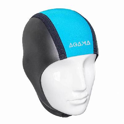 Neoprenová čiapky Agama EDDY 3 mm (pre otužilcov) L/XL - neon zelená
