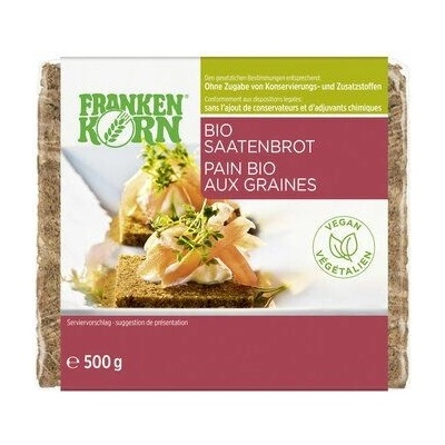 Frankenkorn Vícezrnný chléb se semínky 500g bio