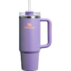 Stanley Quencher H2.0 Flowstate Термо чаша със сламка, 890 мл, перуниково синьо с блясък (10-10829-400)
