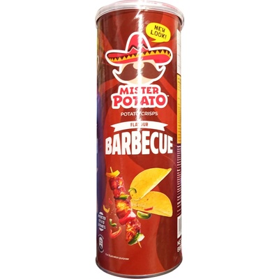 Mister Potato Bezlepkové bramborové chipsy s barbecue příchutí 160 g
