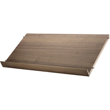 String Polica String Magazine Shelf 78 x 30, walnut