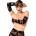 Noir Handmade F361 Bondesque Opera Thumb Loop Gloves Black S/M
