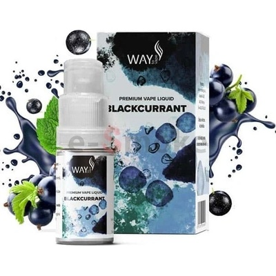 WAY to Vape Blackcurrant 10 ml 0 mg