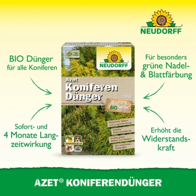 Neudorff Azet hnojivo na jehličnany 2,5 kg