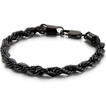 HARAHU Гривна на ръка da-34709 - Черна / 19см / 6мм kp34709 (da-34709)