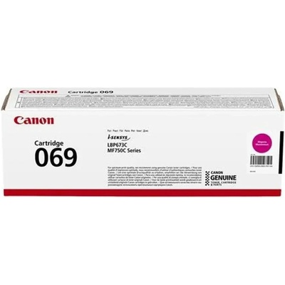 Canon Toнер Canon 069M Пурпурен цвят (4549292196719)