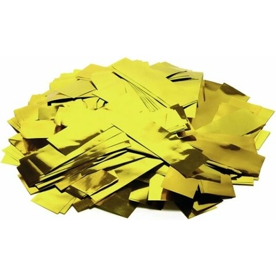 Tcm Fx metalické obdélníkové konfety 55x18mm, zlaté, 1kg