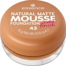 Essence Natural Matte Mousse penový make-up pre matný vzhľad 43 16 g