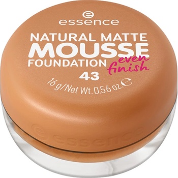 Essence Natural Matte Mousse penový make-up pre matný vzhľad 43 16 g