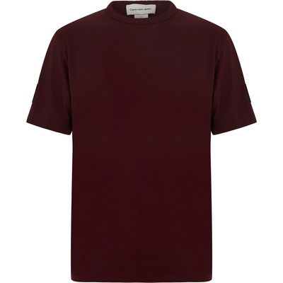Calvin Klein Jeans Тениска Calvin Klein Jeans Monogram Badge T-Shirt - Mocha Moment