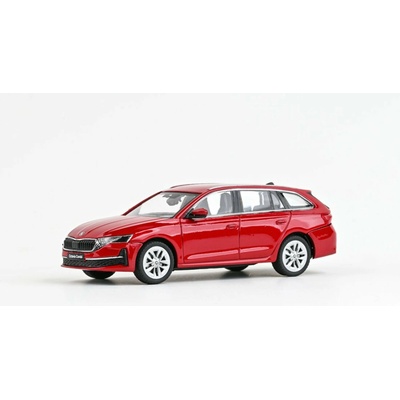 Abrex Škoda Octavia IV FL Combi 2024 Červená Velvet Metalíza 1:43