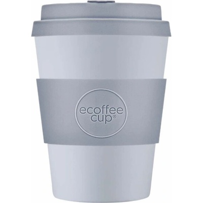 E cup Ekologický hrnek na kávu s třpytivými barvami stříbrný 350 ml