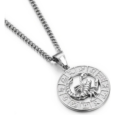 Steel Edge Přívěšek se znamením zvěrokruhu WJHP3093 Štír