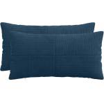vidaXL Калъфка за възглавница 2 pcs ALMELO Морски син 40 x 70 cm (914501)