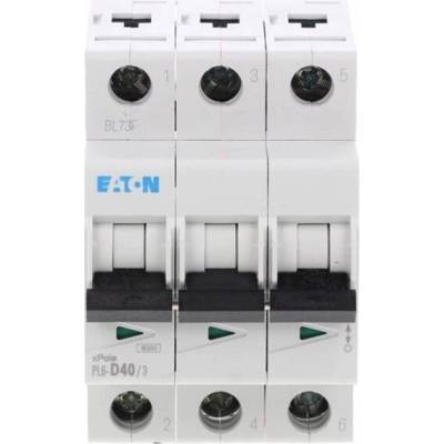Nadproudový spínač 3P D 40A 6kA AC | EATON | PL6 | 286617