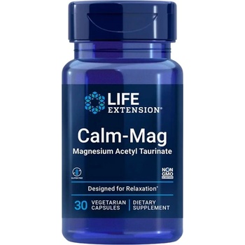 Image 1 of Life Extension Calm-Mag | Magnesium Acetyl Taurinate [30 капсули]