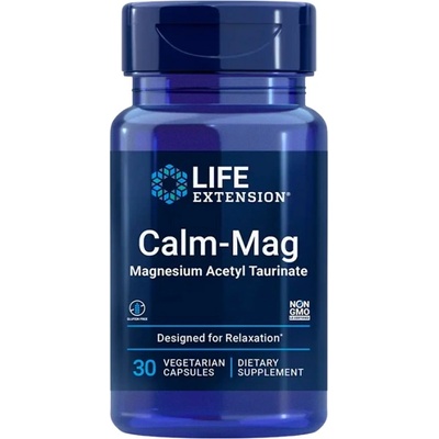 Life Extension Calm-Mag | Magnesium Acetyl Taurinate [30 капсули]