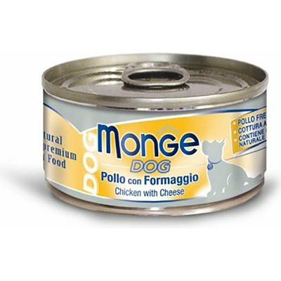 Monge Adult Dog Natural kuracie mäso so syrom 95 g