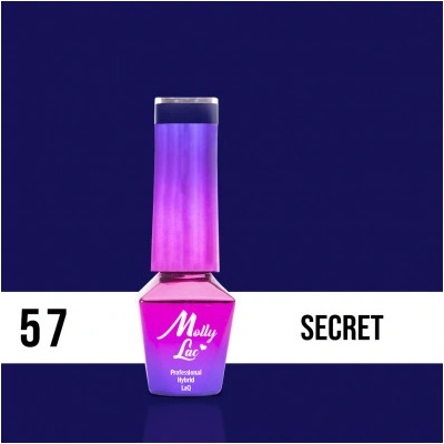 Allepaznokcie MollyLac gél lak 57 Secret 5 ml