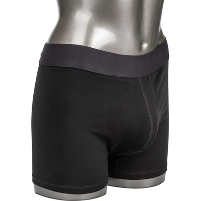 California Exotics Packer Gear Boxer Brief with Packing Pouch Black