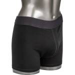 California Exotics Packer Gear Boxer Brief with Packing Pouch Black