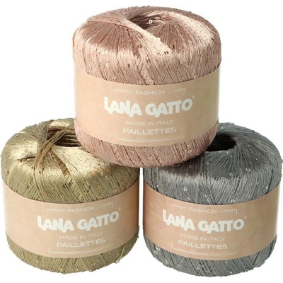Lana Gatto Paillettes 25g 195m
