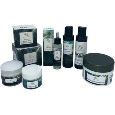 Imperya Crelisse Slimačí sliz telový krém 250 ml + pleťový krém 50 ml + očný krém 30 ml + sérum 30 ml + maska na vlasy 150 ml + šampón 100 ml + sprchový gél 100 ml