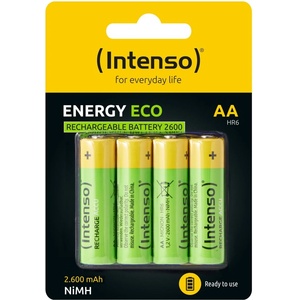 Intenso Интензивна батерия 2600mAh AA Ni-MH 4бр. /пакет 7505624 (7505624)