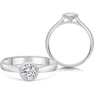 Sofia Diamonds zlatý zásnubný prsteň s laboratórnym diamantom LABGRG110676WG