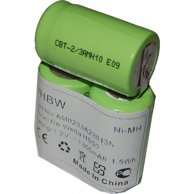 VHBW Baterie pro Wella Xpert HS50 1300 mAh neoriginální – Hledejceny.cz