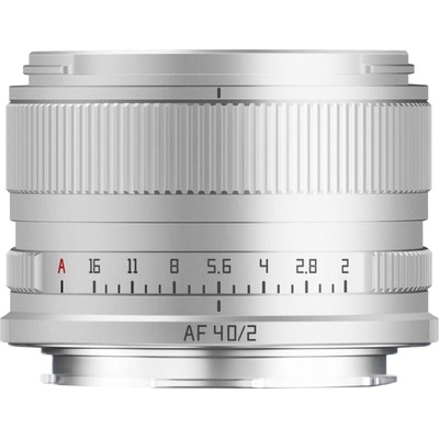 TTARTISAN AF 40 mm f/2 pro L-mount stříbrný