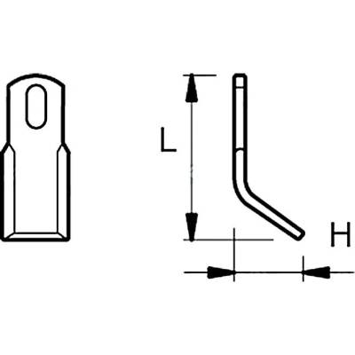 AMA Nůž Y 42x92 mm