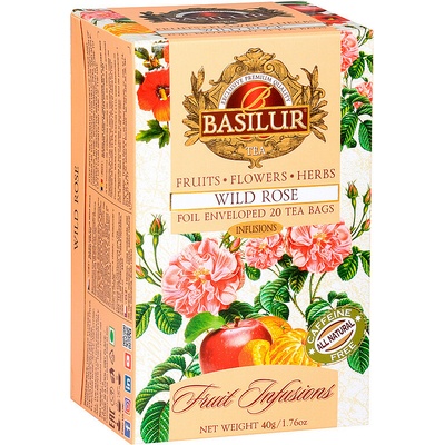 Basilur Fruit Wild Rose 20 x 2 g