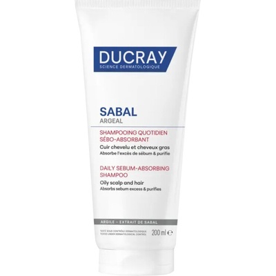 DUCRAY Sabal Argeal Šampon absorbující maz 200ml