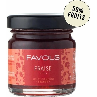 Favols Jahodový džem 50% ovocia 42g
