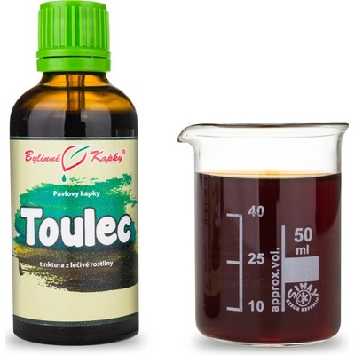Toulec laločný TCM pavlovy bylinné kvapky tinktúra 50 ml