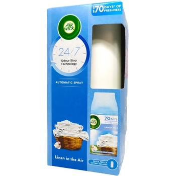 Air Wick freshmatic ароматизатор за стая машинка с пълнител, Linen in the air