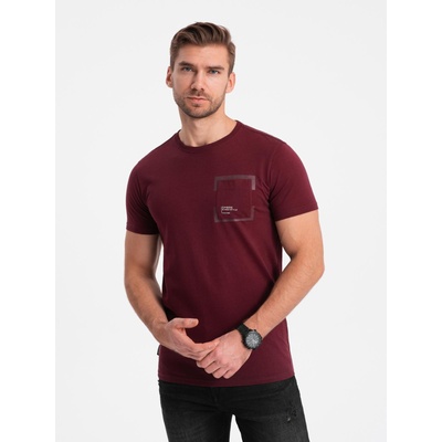 Ombre Clothing Мъжка риза в цвят бордо Ombre Clothing Ombre Clothing | Cherven | МЪЖЕ | M