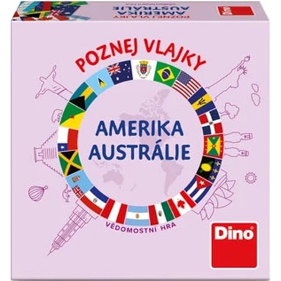 Dino Poznej vlajky: Amerika a Austrálie