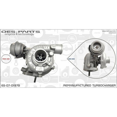 Plniace dúchadlo OES PARTS Product line OES-PARTS ES-07-0197B