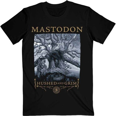 Mastodon Hushed & Grim Cover Black M Риза (MASTEE27MB02)
