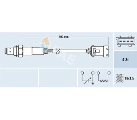 Lambda sonda FAE 77211