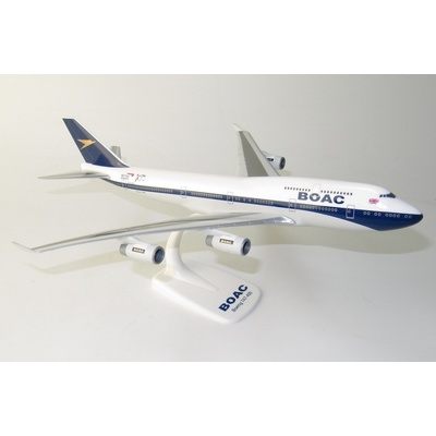 PPC Holland Boeing B747 436 British Airways BOAC 1964 1974 retro Colors Snap Fit 1:250