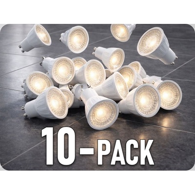 V-TAC LED žárovka GU10 4,5W, 345lm, 38°/10-PACK neutrální bílá
