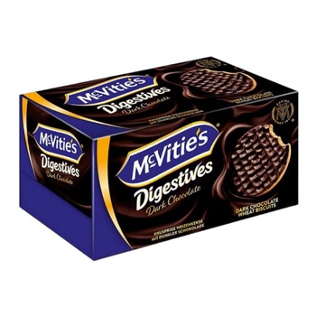 Image 1 of McVitie's Бисквити Mc Vities Дайджестив тъмен шоколад 200гр