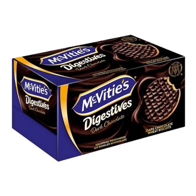 McVitie's Бисквити Mc Vities Дайджестив тъмен шоколад 200гр